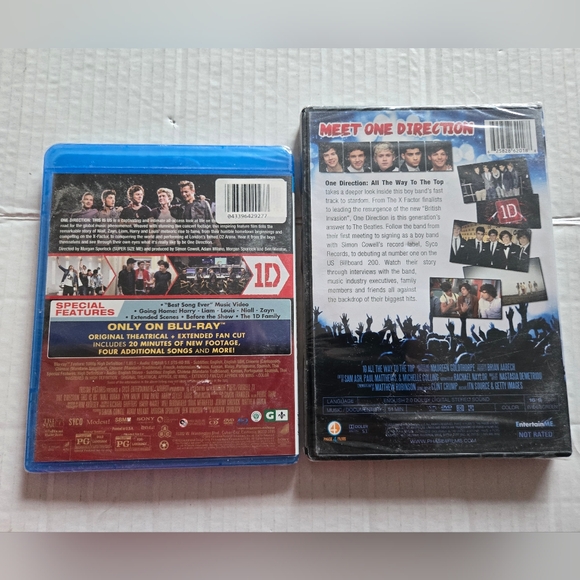 1D One Direction (All The Way To The Top, DVD) (This Is Us - 2013, Blu-Ray) - Picture 2 of 9